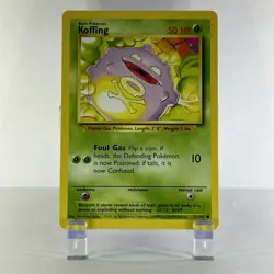 Koffing Base Set 1 Pokemon Card 51/102 - Near Mint/mint - Image 1