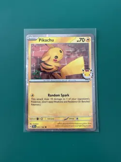 Pikachu - Pokemon Day 2026 - Stamped Promo Card - Pokemon TCG - Image 1