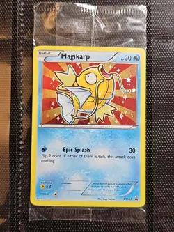Pokemon TCG Magikarp XY Black Star Promos Holo Card XY143 Sealed - Image 1