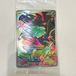 Pokemon TCG Bulbasaur 133/132 Misc Cards & Products Holo Stamped IR 80 HP Eng - Image 1
