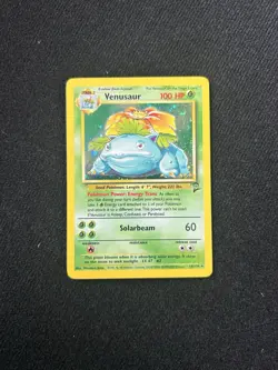 Pokemon TCG Venusaur Base Set 2 Holo Unlimited Rare Card 18/130 - Image 1