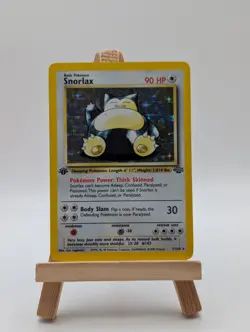 1st Edition Snorlax 11/64 Jungle 1999 Holo Rare WOTC Pokemon Card TCG MP - Image 1