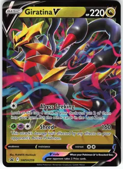 Giratina V - SWSH259 Pokemon SWSH: Sword & Shield Promo Cards Holo Promo NM - Image 1