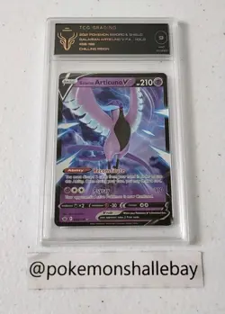Galarian Articuno V 058/198 - Chilling Reign *TCG 9 - MINT* Holo Pokemon Card - Image 1