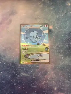 Pokemon TCG Bubble Mew EX Holographic Card Japanese Edition - Image 3