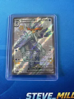 Pokemon TCG Quaquaval EX SVP Black Star Promos Holo Card SVP084 - Image 1