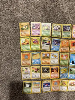 Pokemon TCG Vintage Non Holo 40 Card Lot Fossil Jungle Base Set - Image 2
