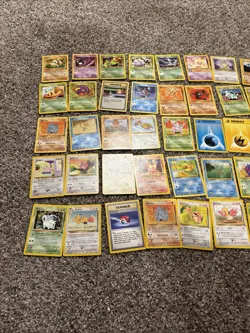 Pokemon TCG Vintage Non Holo 40 Card Lot Fossil Jungle Base Set - Image 3