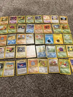 Pokemon TCG Vintage Non Holo 40 Card Lot Fossil Jungle Base Set - Image 4