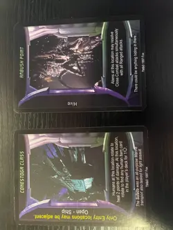 AvP CCG Aliens Predator CCG Conestoga Class RARE PROMO Card - Image 1