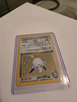Wigglytuff 16/64 Jungle 1st Edition Holo Pokemon - First - MP Moderately Played - Image 2