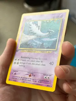 LUGIA 20/64 Neo Revelation 1st EDITION non-holo rare WOTC Pokemon TCG card NM - Image 2
