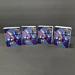 Lot Of 4 Pokemon TCG Mini Portfolio Binder- Greninja and Lapras Binders - Image 1