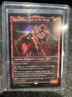 MTG Purphoros, God of the Forge Secret Lair Drop Series 077 Foil Mythic - Image 1