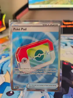 Poke Pad 113/088 Ultra Rare Perfect Order Pokemon Holo plus base poke pad - Image 2