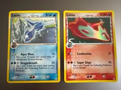 Pokemon TCG Latios 21/110 Holo & Latios 22/110 Non Holo Bundle Rare Cards LP - Image 1