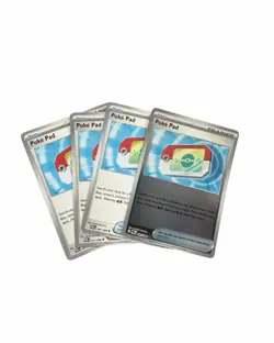 PLAYSET of Pokemon TCG - Poke Pad 081/088 - NM Perfect Order- 1 Holo, 3 non-holo - Image 1