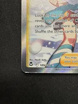 Candice 189/195 Silver Tempest Full Art Trainer Holo Ultra Rare Pokemon TCG Card - Image 4