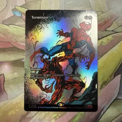 Terminate - 0040 - M - Borderless - Foil - Marvel's Spider-Man - MTG - Image 1
