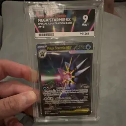 Pokemon TCG Mega Starmie EX 118/088 Me03 Perfect Order SIR Holo English - Image 2