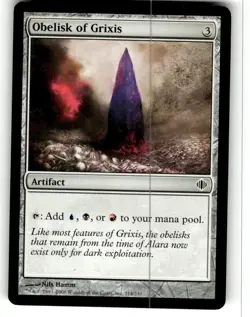 Obelisk of Grixis Shards of Alara Regular MTG NM - Image 1