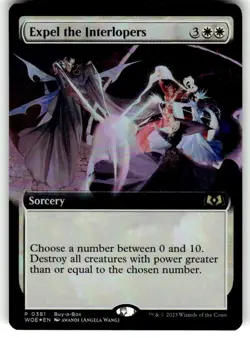 MTG Buy-A-Box Promos Expel the Interlopers Foil 0381 NM - Image 1