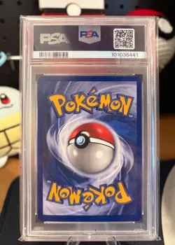 1999 POKEMON FOSSIL 1ST EDITION #9 KABUTOPS-HOLO PSA 8 - Image 2