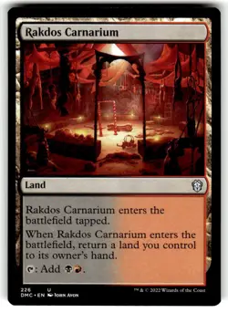 Rakdos Carnarium Commander: Dominaria United Regular MTG NM - Image 1