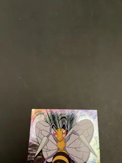 Beedrill #15 Topps Black Label TV Animation Edition Holo Pokemon 1999 LP - Image 2