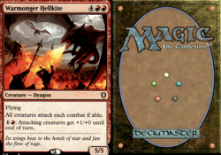 Magic the Gathering -MTG-Warmonger Hellkite - Image 1