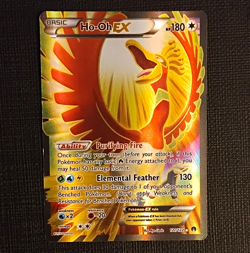 Pokemon TCG Ho-Oh EX Full Art Holo Ultra Rare 121/122 Breakpoint 180HP EN - Image 1