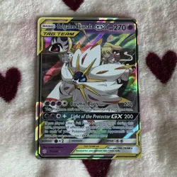 Pokemon TCG Solgaleo & Lunala GX 75/236 Cosmic Eclipse Ultra Rare Holo EN 2019 - Image 1