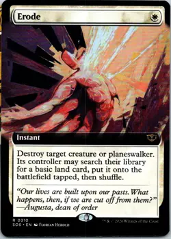 Erode (Extended Art) 310 Rare Secrets of Strixhaven Magic: The Gathering NM - Image 1