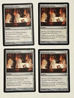 MTG 4x Summoning Station, Fifth Dawn, Rare, Magic The Gathering - Image 1