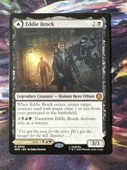 Eddie Brock Venom, Lethal Protector - Spiderman #55 Mythic, NM, MTG - Image 1