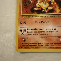 Magmar Base Set 2 🔥 Vintage 51/130 Regular Unlimited Uncommon Non Holo - NM/LP - Image 5
