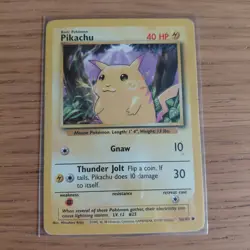Pokemon - Base Set (Unlimited) - Pikachu (58/102) - LP-MP - Image 1