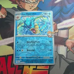 Pokemon Card Misty's Gyarados Destined Rivals Reverse Holo Rare 049/182 NM - Image 1