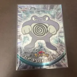 MINT Pokemon Card Poliwrath 2000 Topps Chrome TV Animation Edition #62 - Image 1