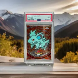 2000 TOPPS CHROME POKEMON T.V. NIDORINA #30 MINT PSA 9 - Image 1