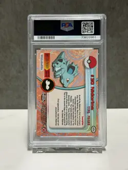 2000 TOPPS CHROME POKEMON T.V. NIDORINA #30 MINT PSA 9 - Image 3