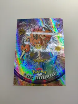 #85 Dodrio - 2000 topps Pokemon TV Animation Edition Series 2- Spectra Chrome - Image 1