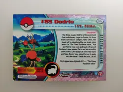 #85 Dodrio - 2000 topps Pokemon TV Animation Edition Series 2- Spectra Chrome - Image 2