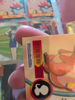 2000 Topps Chrome Pokemon Series 1 Charmander #4 - Image 4