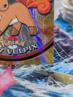 Vulpix #37 Topps Chrome Spectra Series 1 Pokemon TV Animation 2000 LP 🔥 - Image 4