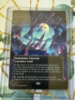 Gemstone Caverns (0061) (Borderless) Edge of Eternities: Stellar Sights Regular - Image 1