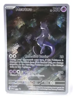 Pokemon TCG SVP MewTwo 052 Black Star Promo 151 Ultra Premium Collection - Image 1