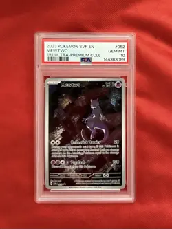 Mewtwo SVP 052 PSA 10 Black Star Promo 151 Ultra Premium Collection Pokemon TCG - Image 1