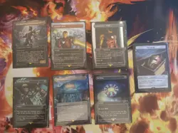 MTG Secret Lair x Marvel Iron Man Rainbow Foil Edition Opened - Image 1