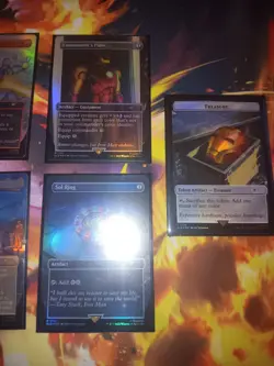 MTG Secret Lair x Marvel Iron Man Rainbow Foil Edition Opened - Image 3
